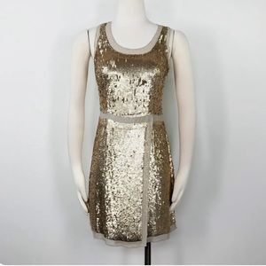#2- Club Monaco. Silk and sequin dress. New with Tags!